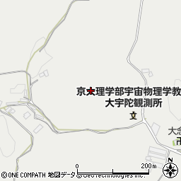 奈良県宇陀市大宇陀守道周辺の地図