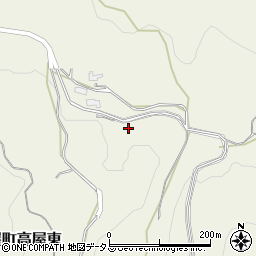 広島県東広島市高屋町高屋東170周辺の地図