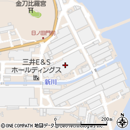 備南開発株式会社　運輸部三井造船構内事務所周辺の地図