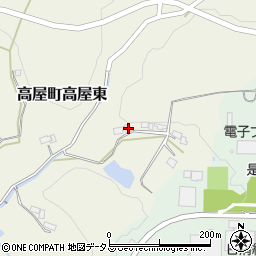 広島県東広島市高屋町高屋東1127周辺の地図