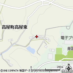 広島県東広島市高屋町高屋東1123周辺の地図