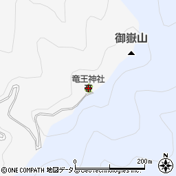 竜王神社周辺の地図