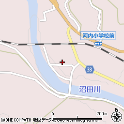 広島県東広島市河内町中河内930周辺の地図