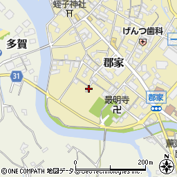 〒656-1511 兵庫県淡路市郡家の地図