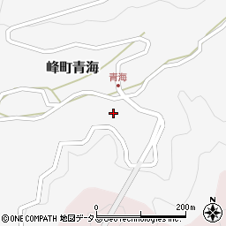 長崎県対馬市峰町青海44周辺の地図