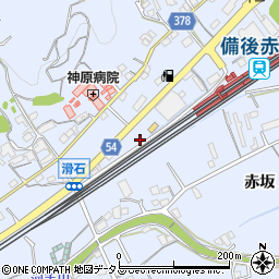 広島県福山市赤坂町赤坂1286-2周辺の地図