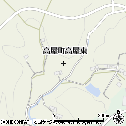 広島県東広島市高屋町高屋東608周辺の地図