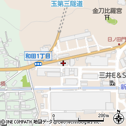三井造船玉野協力会周辺の地図