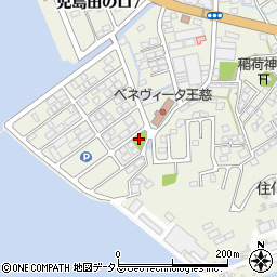 明治浜公園周辺の地図