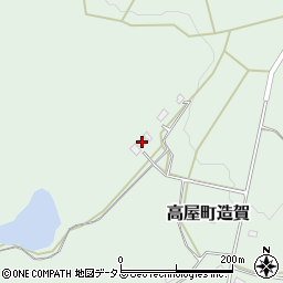 広島県東広島市高屋町造賀6428周辺の地図
