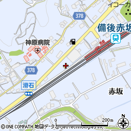 ファミリーマート福山赤坂店周辺の地図