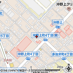 沖野上第４マンション周辺の地図