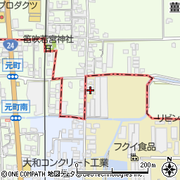 楠製作所周辺の地図