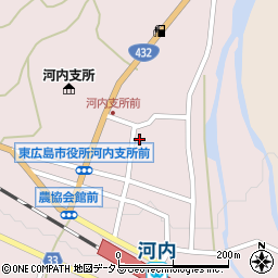 広島県東広島市河内町中河内1230-2周辺の地図