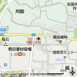 中央公民館分館周辺の地図