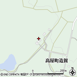 広島県東広島市高屋町造賀6429周辺の地図