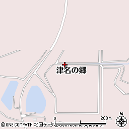兵庫県淡路市津名の郷周辺の地図