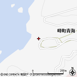 長崎県対馬市峰町青海92周辺の地図