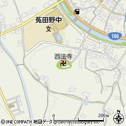 西法寺周辺の地図