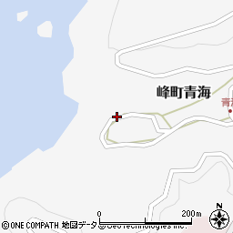 長崎県対馬市峰町青海128周辺の地図