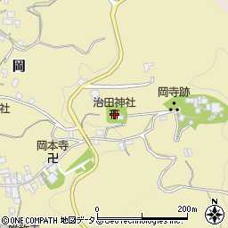 治田神社周辺の地図