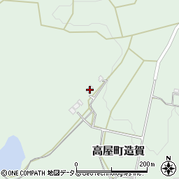 広島県東広島市高屋町造賀6421周辺の地図