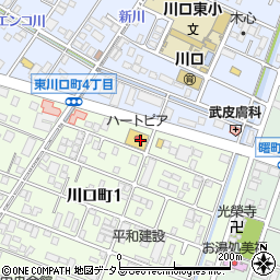 ハートピア川口店周辺の地図