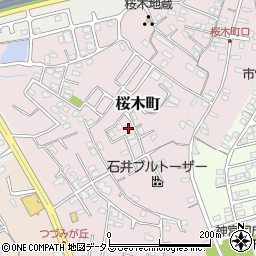 三重県伊勢市桜木町周辺の地図