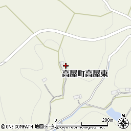 広島県東広島市高屋町高屋東616周辺の地図