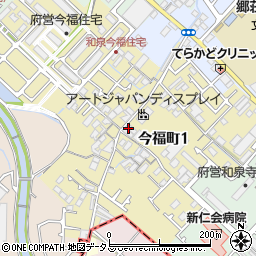 吉田撚糸株式会社周辺の地図