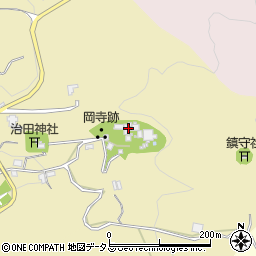 岡寺周辺の地図