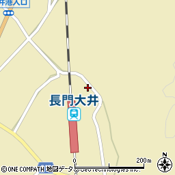 山口県萩市大井大井円光寺1583周辺の地図