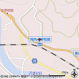 広島県東広島市河内町中河内1029周辺の地図