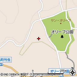 香川県小豆郡小豆島町西村甲-1980周辺の地図