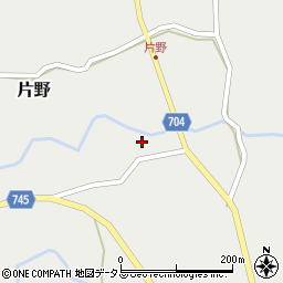 片野八柱神社周辺の地図
