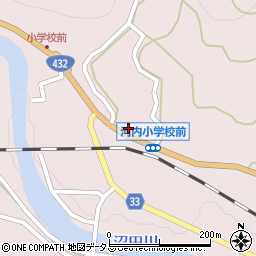 広島県東広島市河内町中河内1025-4周辺の地図