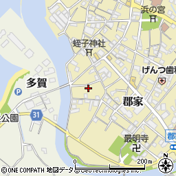 松浦鍼灸接骨院周辺の地図