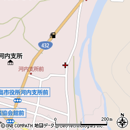 広島県東広島市河内町中河内1359周辺の地図