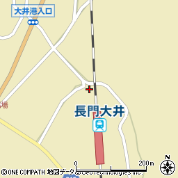 山口県萩市大井大井円光寺1602周辺の地図