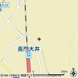 山口県萩市大井大井円光寺1976周辺の地図