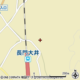 山口県萩市大井大井円光寺1574周辺の地図