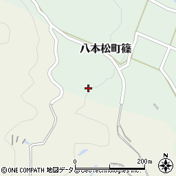広島県東広島市八本松町篠778周辺の地図