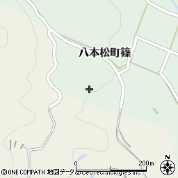 広島県東広島市八本松町篠778周辺の地図