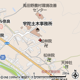奈良県宇陀土木事務所　用地管理課・用地係周辺の地図