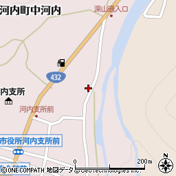 広島県東広島市河内町中河内1356-1周辺の地図