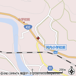 広島県東広島市河内町中河内955周辺の地図