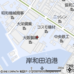大阪府岸和田市臨海町11-2周辺の地図