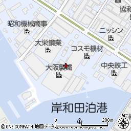 大阪製鐵周辺の地図