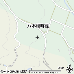 広島県東広島市八本松町篠749周辺の地図