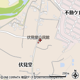 大阪府富田林市伏見堂460-1周辺の地図